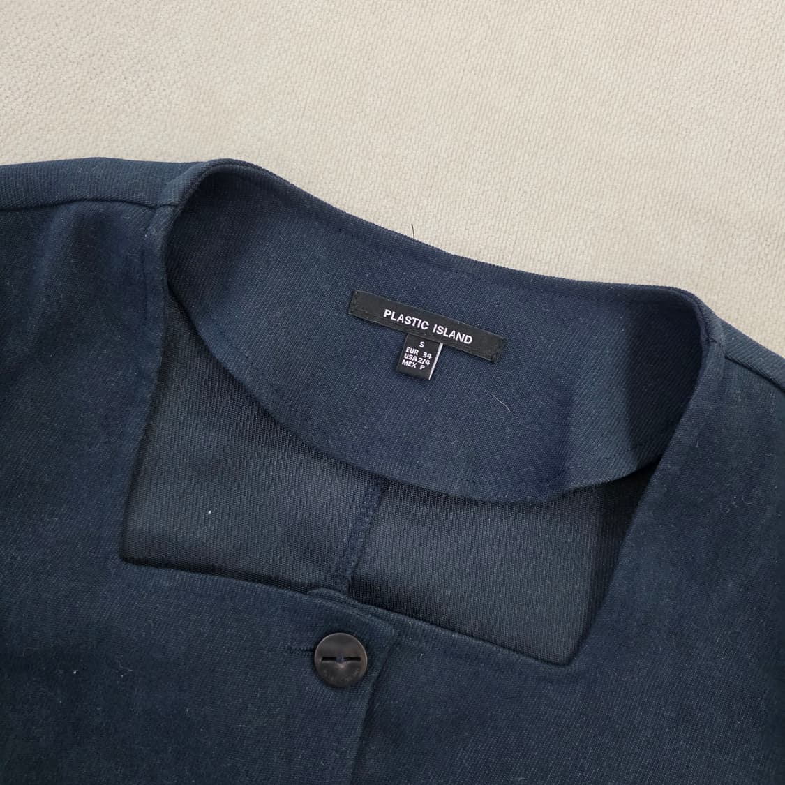 [S] 플라스틱아일랜드 스퀘어넥 블라우스 0223J 상품이미지2