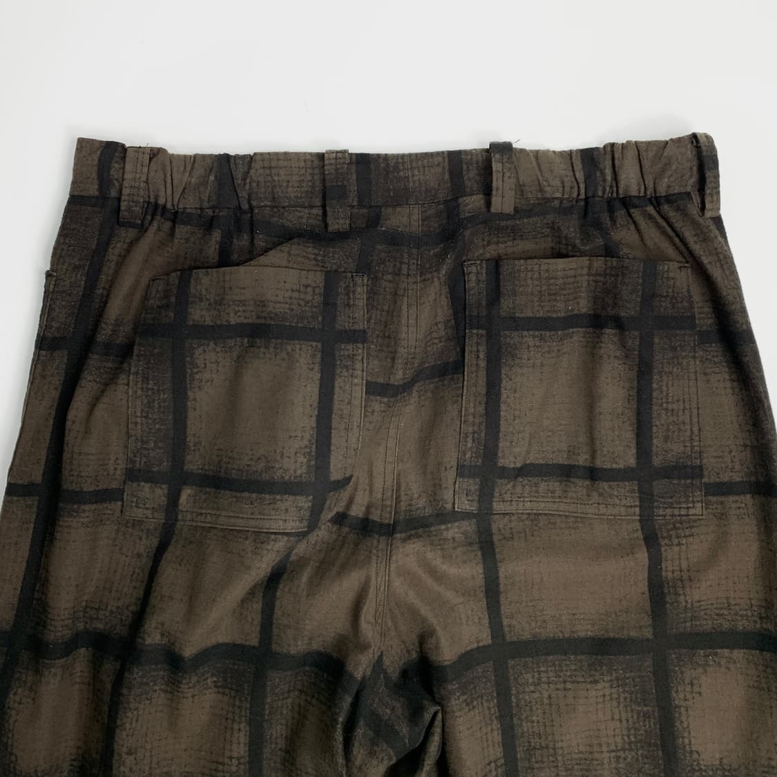 Sunsea (선씨) 브러쉬드 플란넬 체크 팬츠 상품이미지10