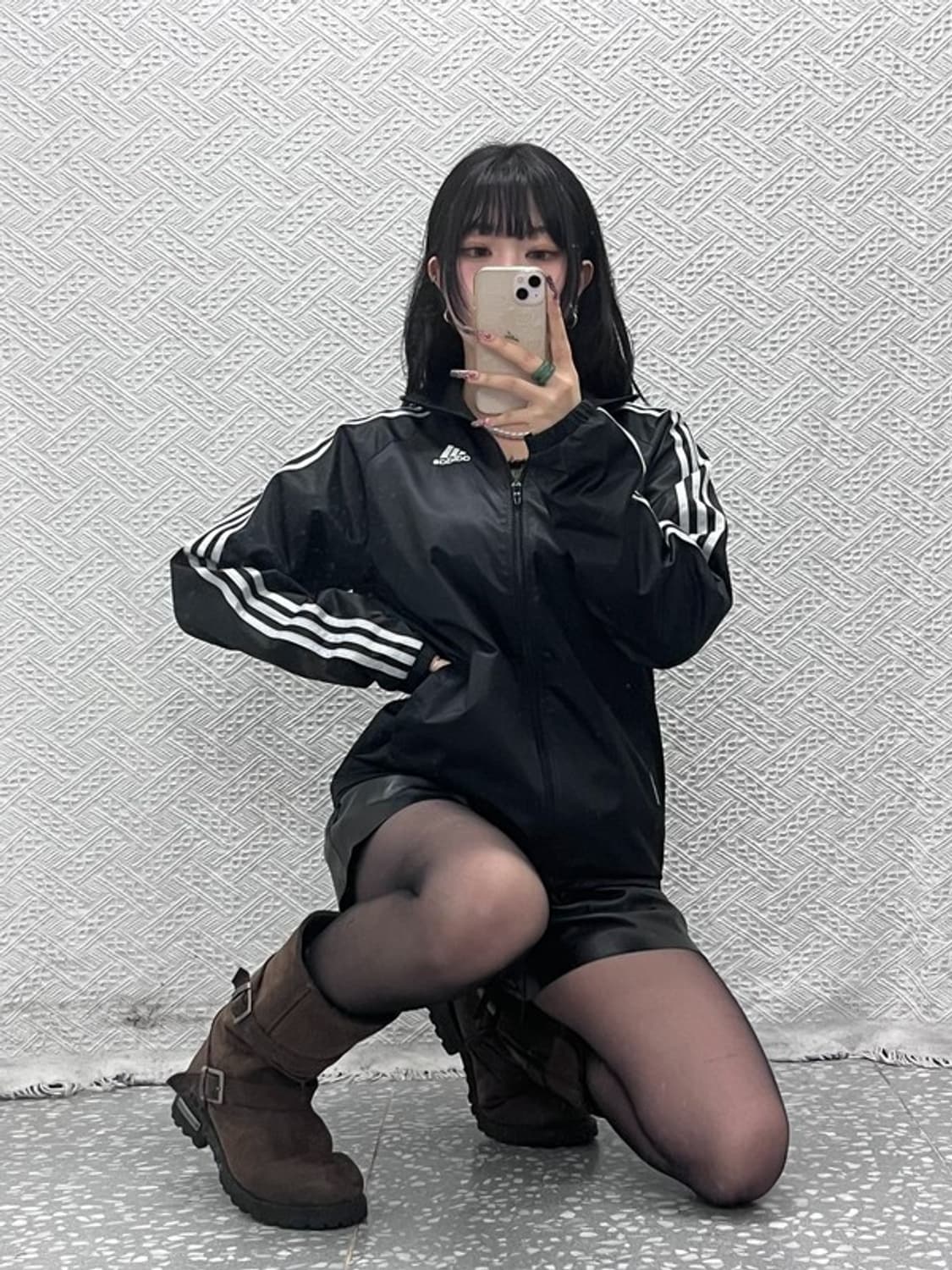 아디다스 올드스쿨 빈티지 캐주얼 스포티 바람막이 자켓 S C11747 상품이미지2