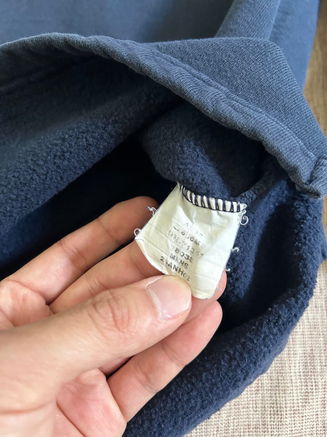 90s 엘엘빈 x 러셀 브이넥 스웻셔츠 Made in USA 상품이미지8