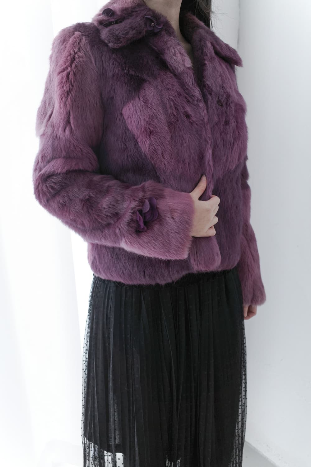 patch fur jacket 상품이미지6
