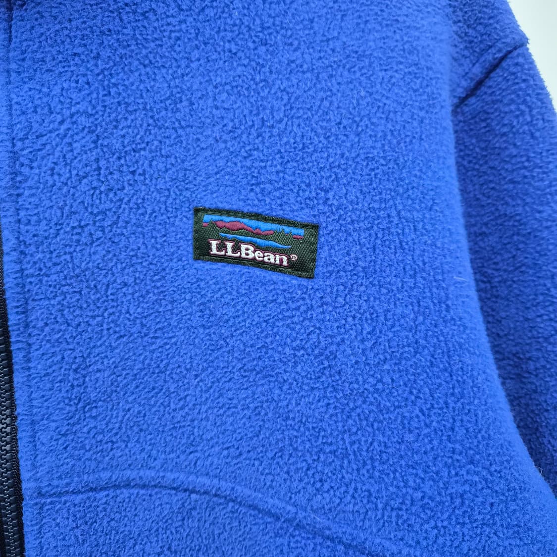 엘엘빈 클래식 플리스자켓 블루 남성 L 상품이미지2