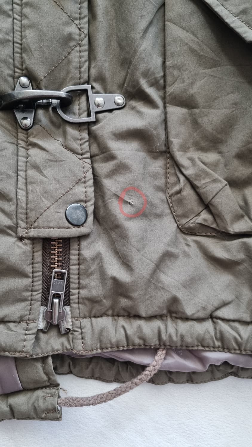 빈티지 y2k 00s 그런지 펑크 퍼 자켓 상품이미지2