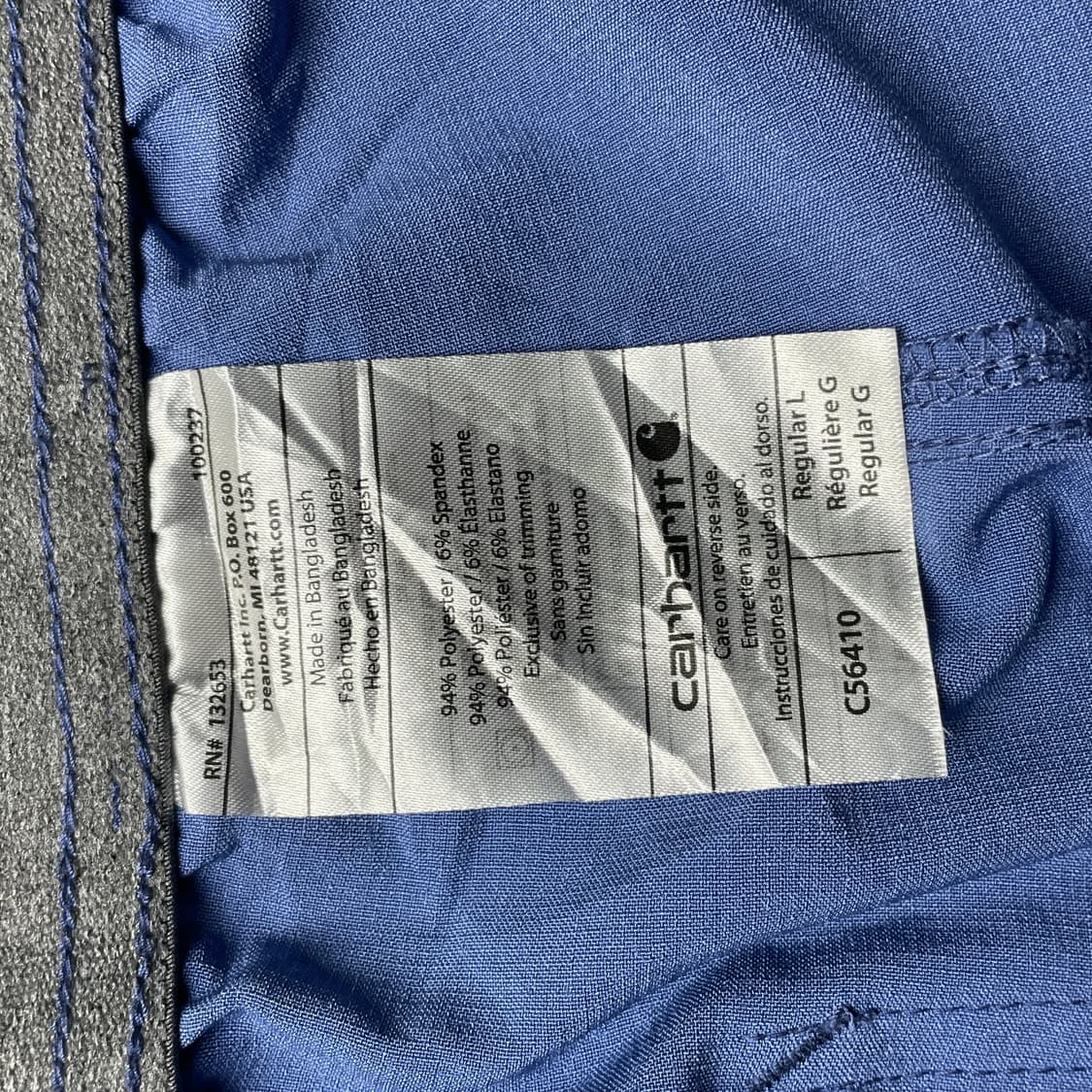 CARHARTT 칼하트 밴딩 카고 스크럽 워크팬츠 A01106 상품이미지10