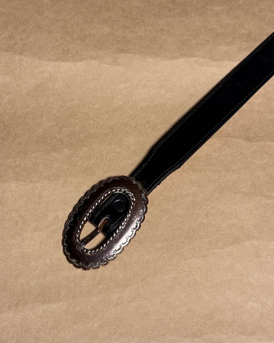 Justin oval belt 상품이미지2