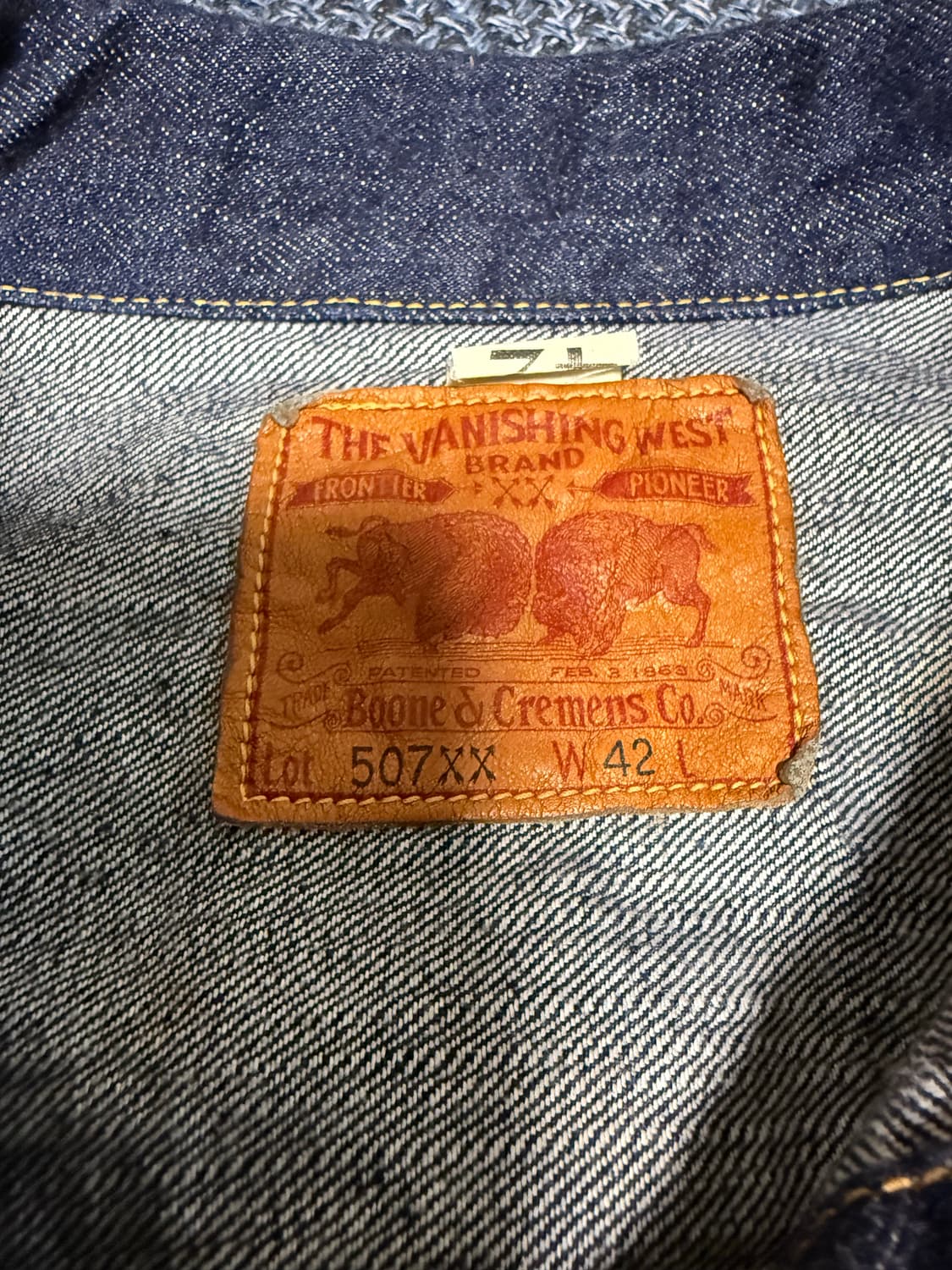 [42] 프리휠러스 2세대 셀비지 자켓 507xx 상품이미지2