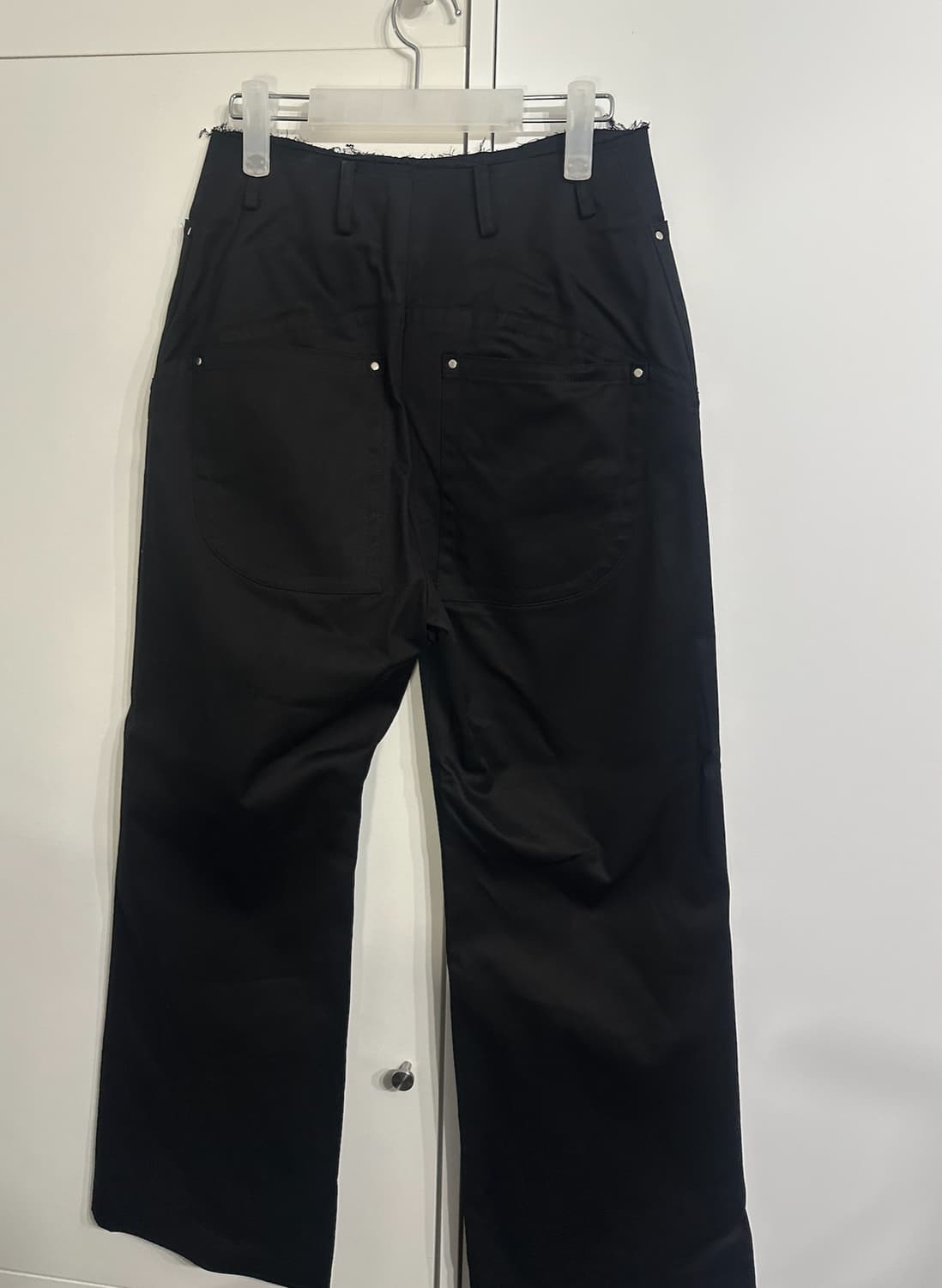 데어드 리벳 팬츠 블랙 상품이미지4