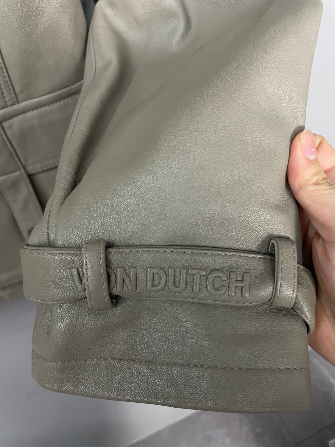 본더치 포켓 유틸리티 양가죽 레더 자켓 H2205 상품이미지4