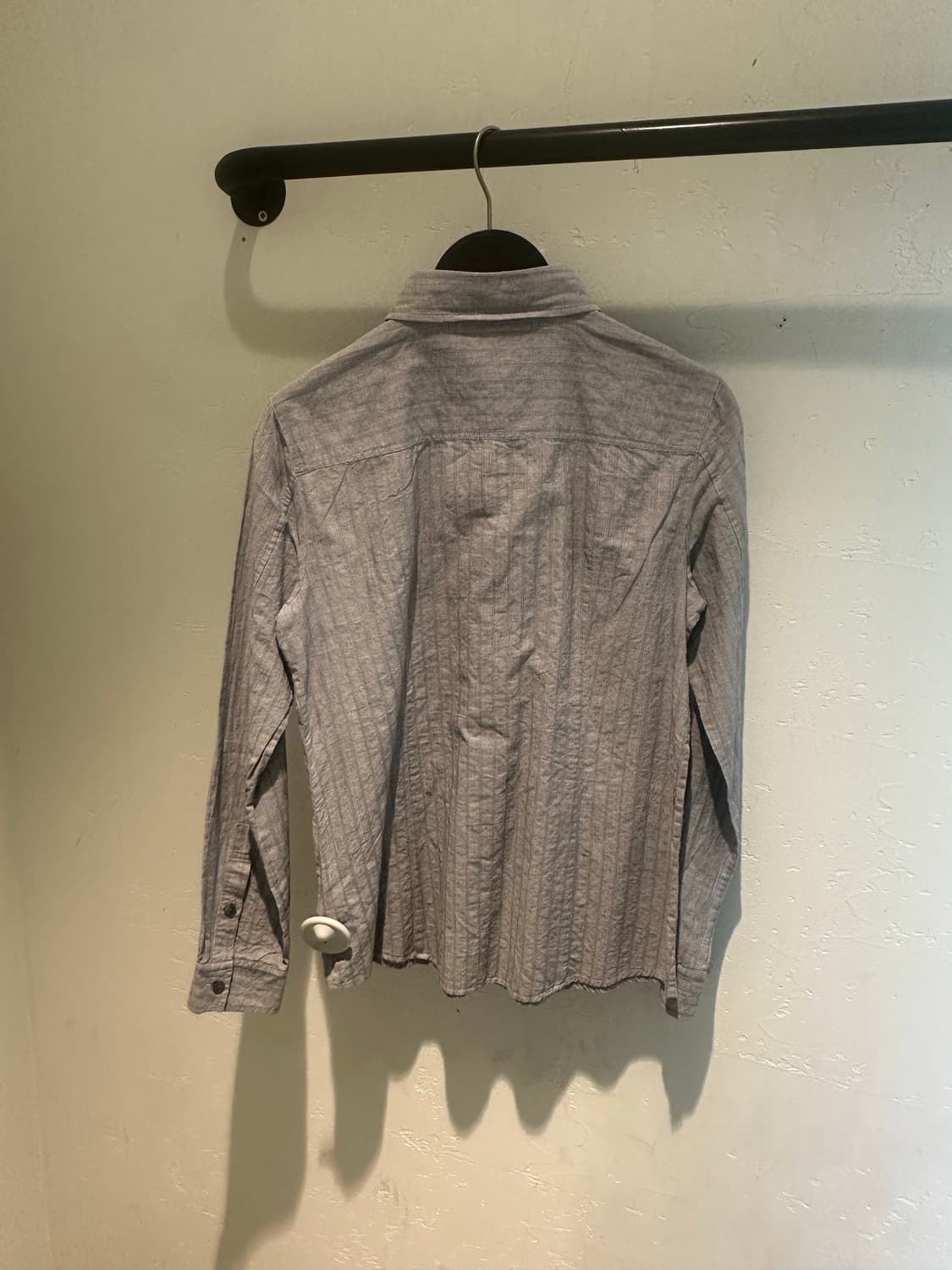 BURBERRY 버버리 그레이 스트라이프셔츠💯 상품이미지6