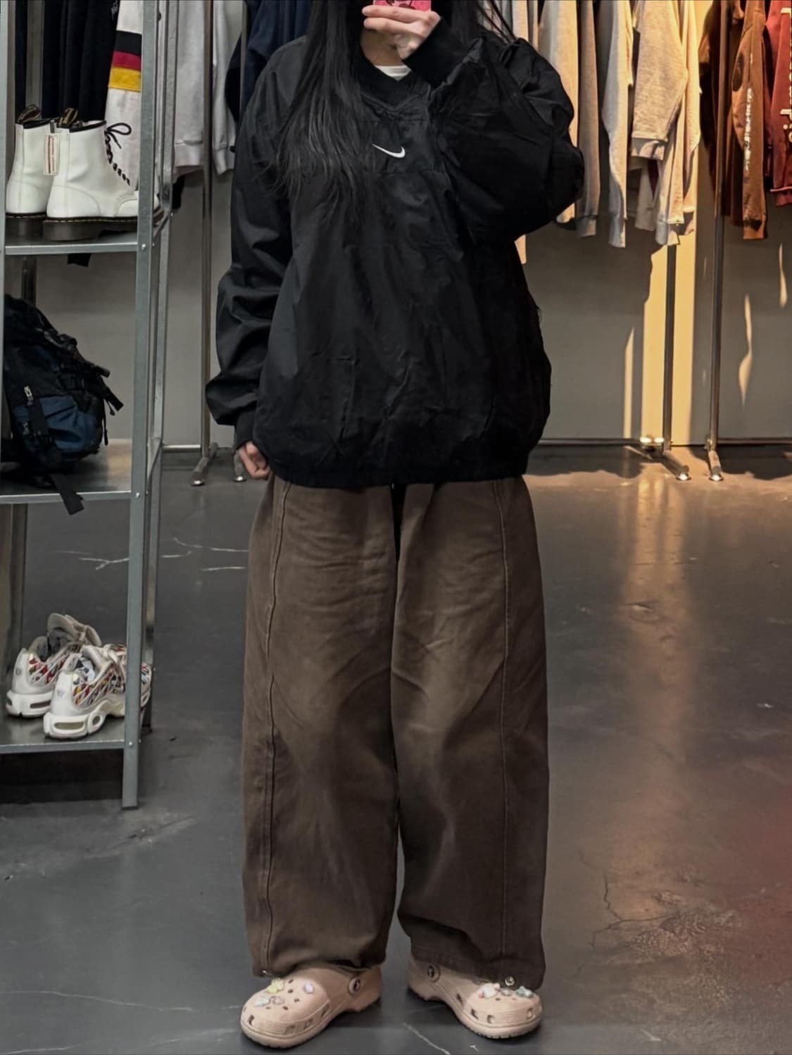 나이키 올드스쿨 체스트 블랙웜업 A3223 상품이미지1