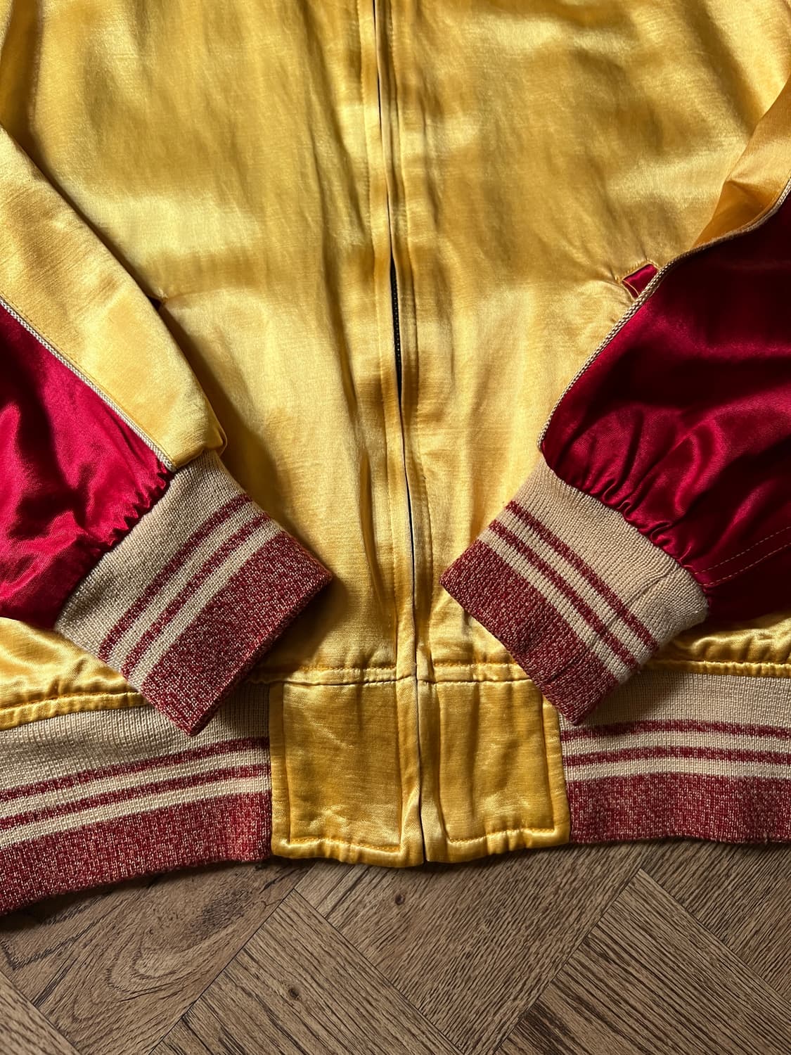 [M]Sugar Cane 슈가케인 새틴 스카잔 자켓 상품이미지5