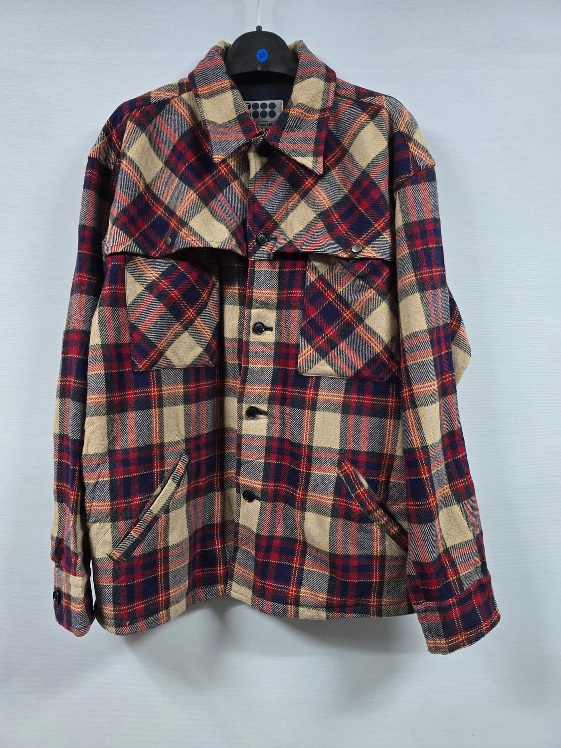 타케오키쿠치 멀티체크패턴 셔츠 105사이즈 상품이미지2