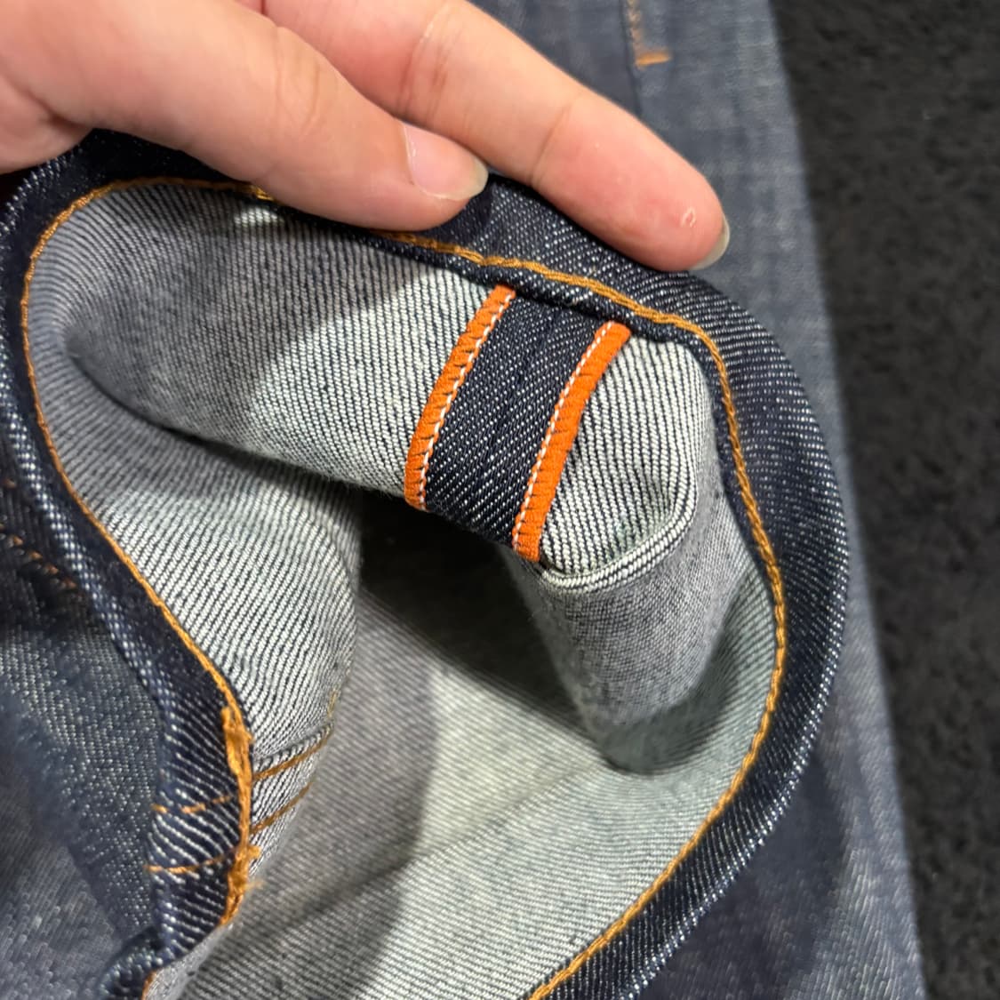 36 PLAC 플랙진 베를린 셀비지 생지 데님팬츠 상품이미지4