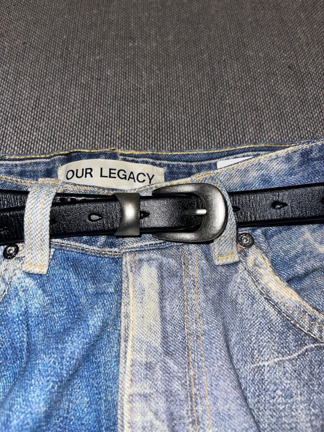 빈티지톤 가죽벨트 2cm 상품이미지5