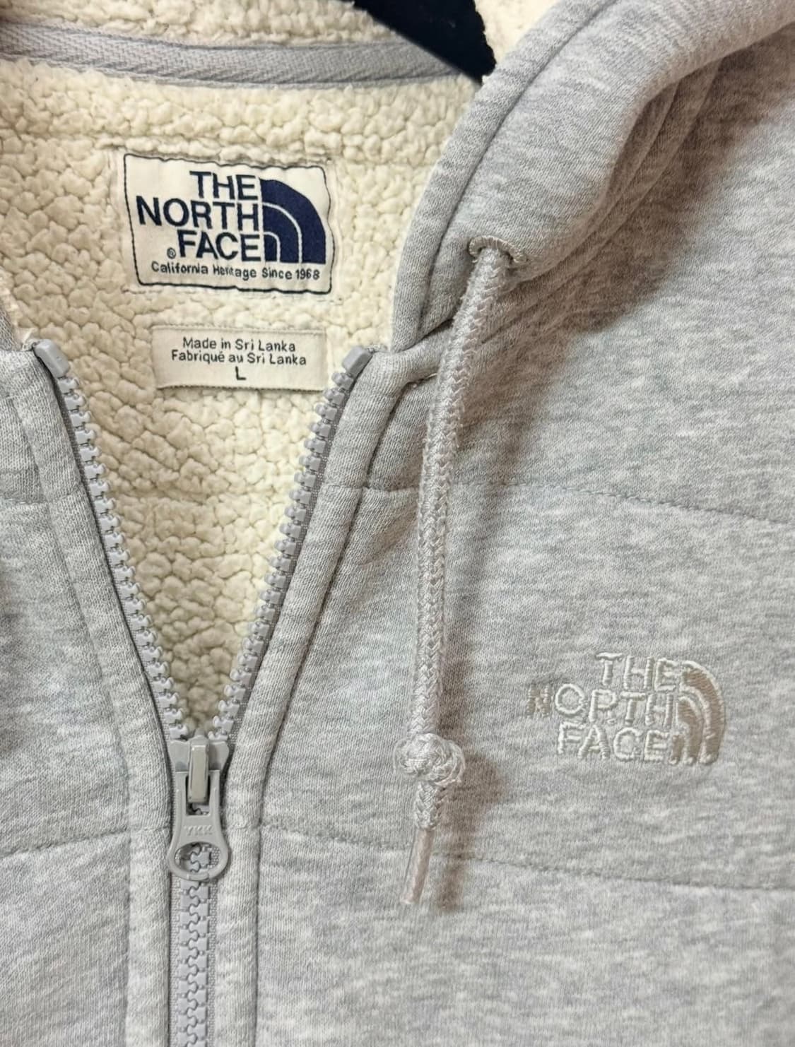 The Noth Face 노스페이스 양털 후드집업 상품이미지3