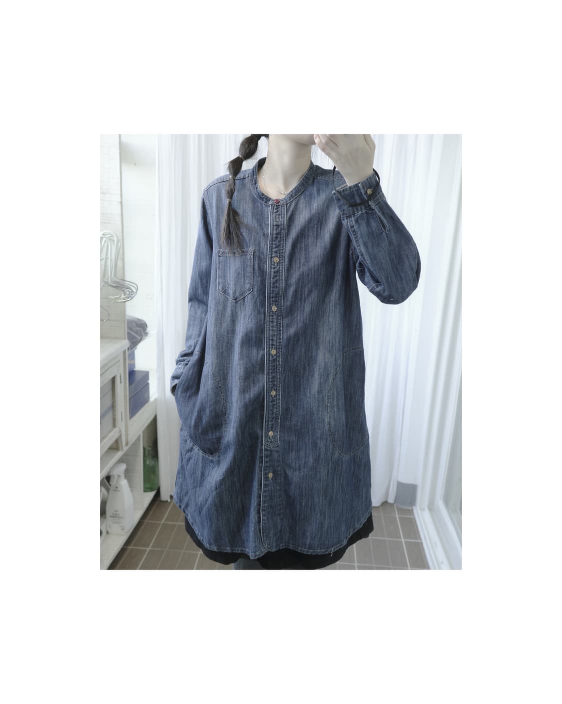 The original indigo one-piece 상품이미지2