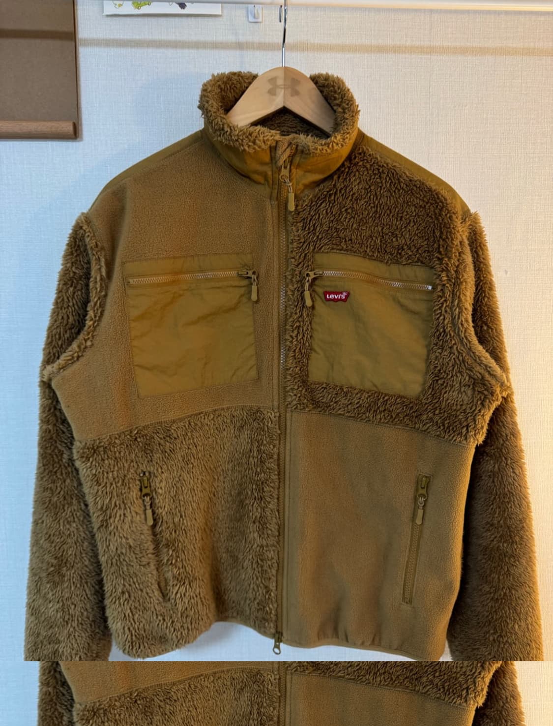 리바이스 피스드 플리스 자켓 후리스 자켓 상품이미지1