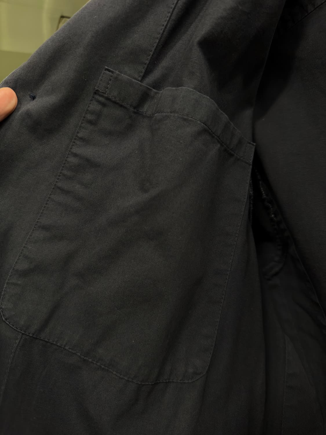 드리스 반 노튼 가먼트 다잉 워크자켓 상품이미지8