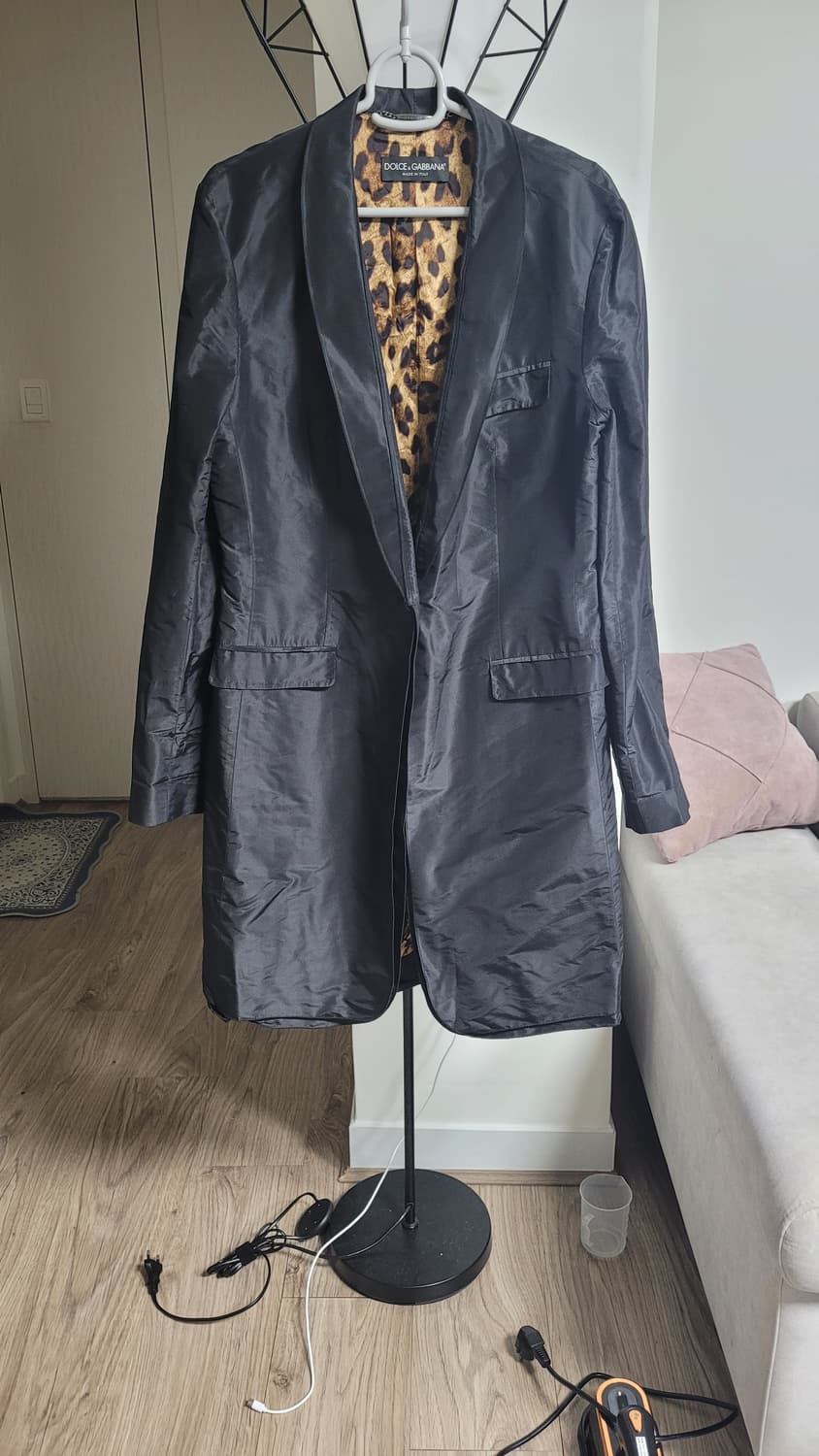 돌체앤가바나Dolce & Gabbana 실크 100% 여성자켓-46 상품이미지5