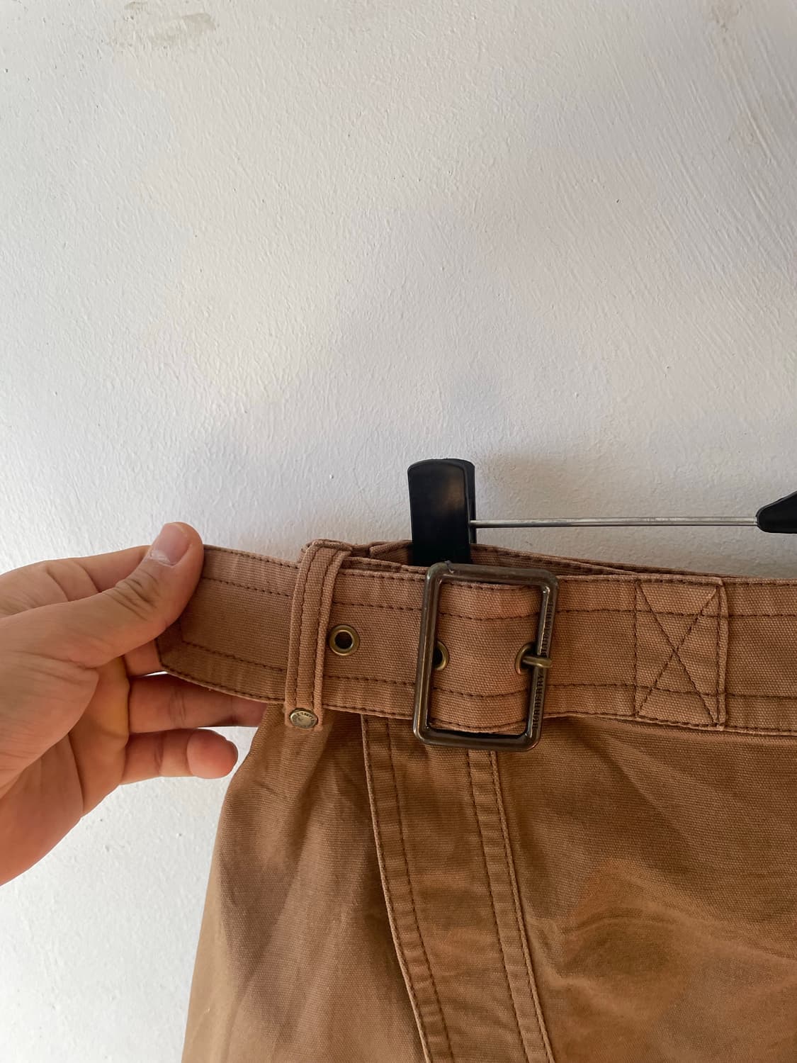 Burberry Blue Label Belted Wrap Mini 스커트 상품이미지4