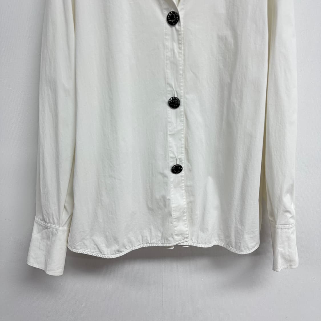 랑방 LANVIN 여성 루즈핏 우븐 셔츠 남방 21s정품 J24 상품이미지3