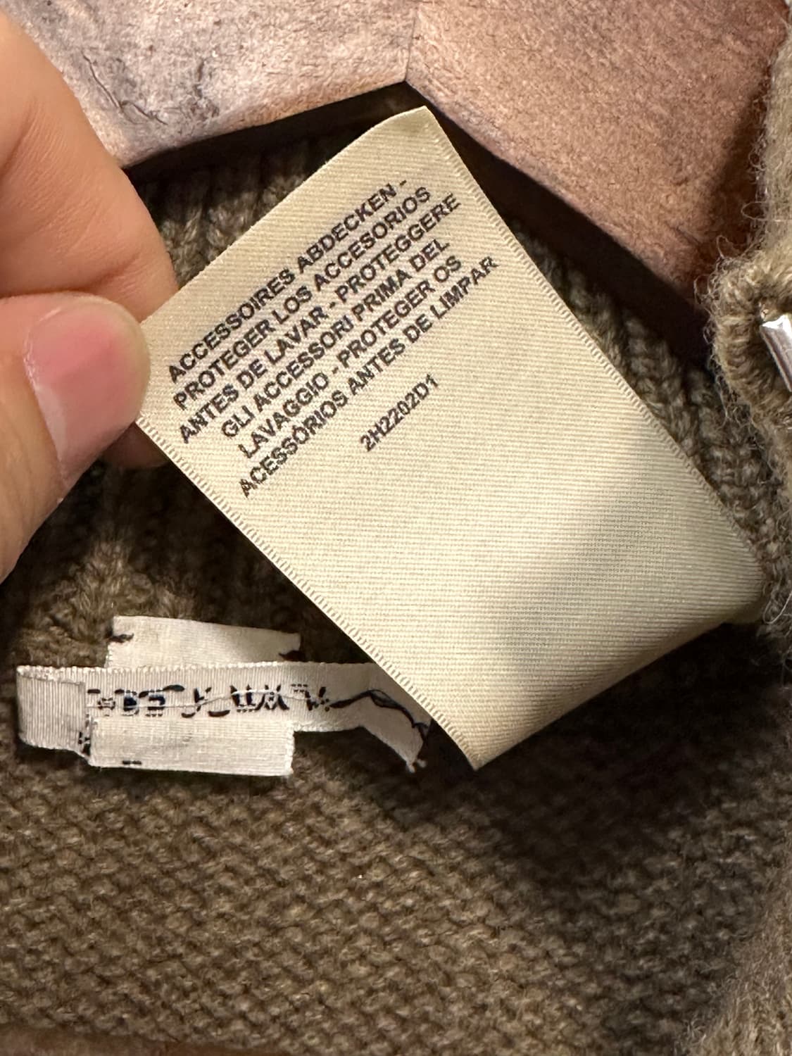 에르메스 HERMES 캐시미어 니트 판초 상품이미지8