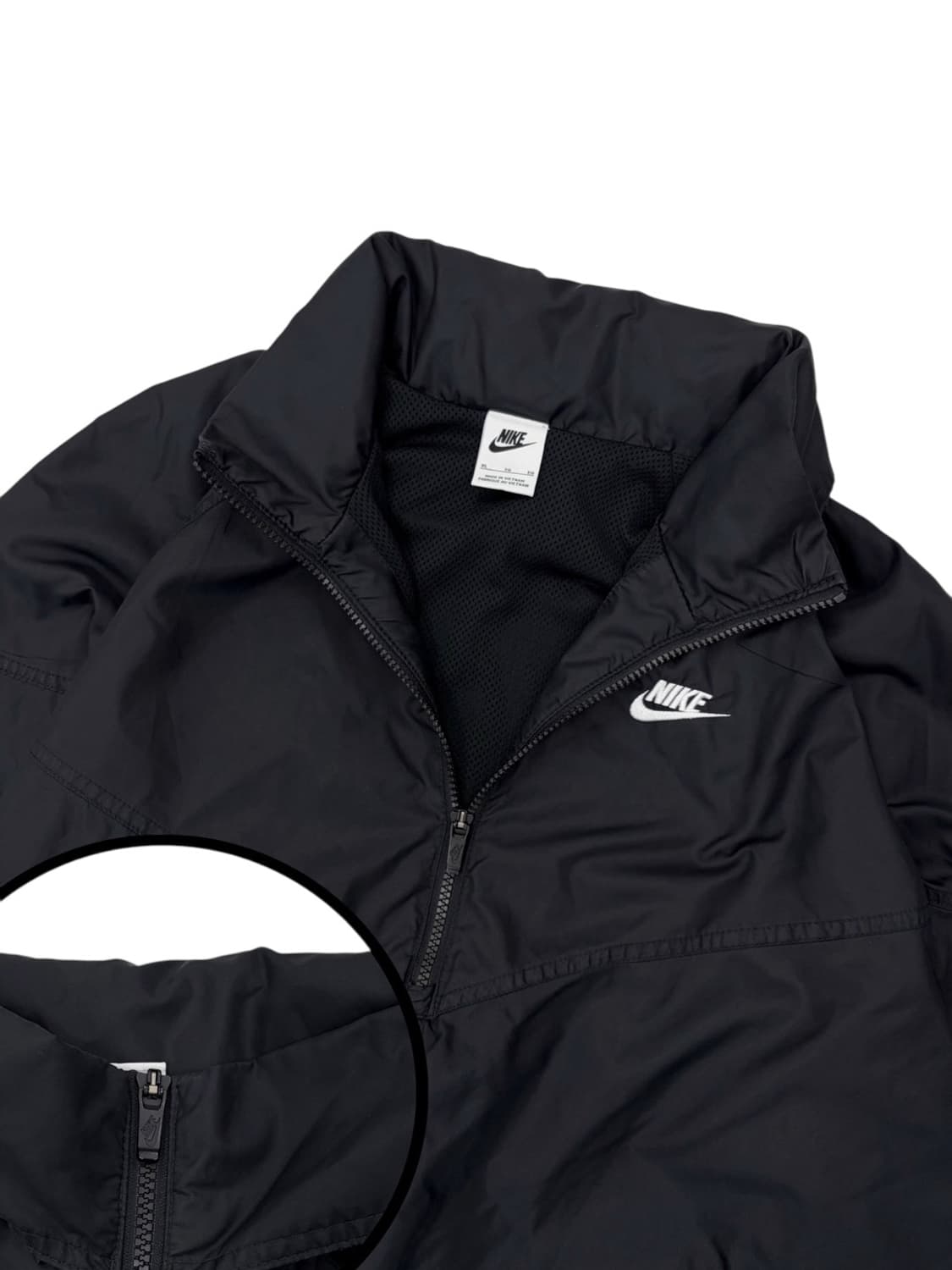 나이키 나일론 반집업 블랙 (XL)  상품이미지3