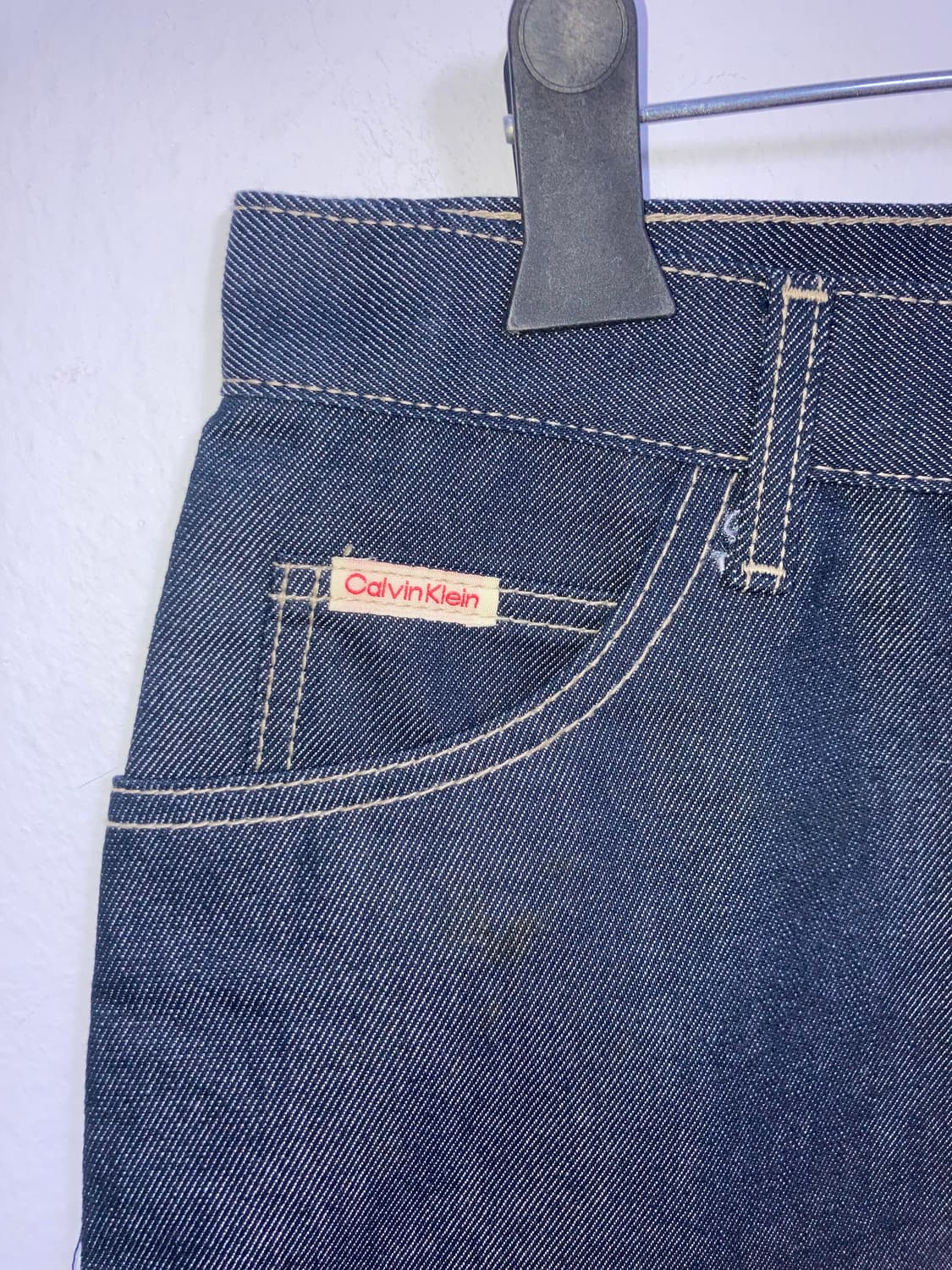 Ck 데님 스커트 상품이미지5