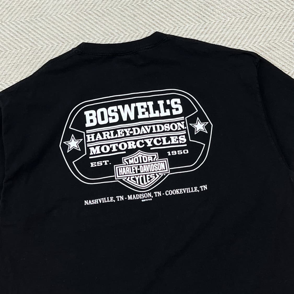 할리데이비슨 프린팅 반팔티 r3114 상품이미지4