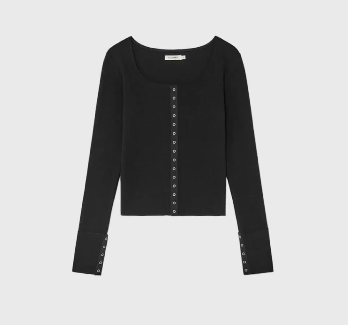 글로니 노스텔지아 롱슬리브 블랙 nostalgia long sleeve 상품이미지1