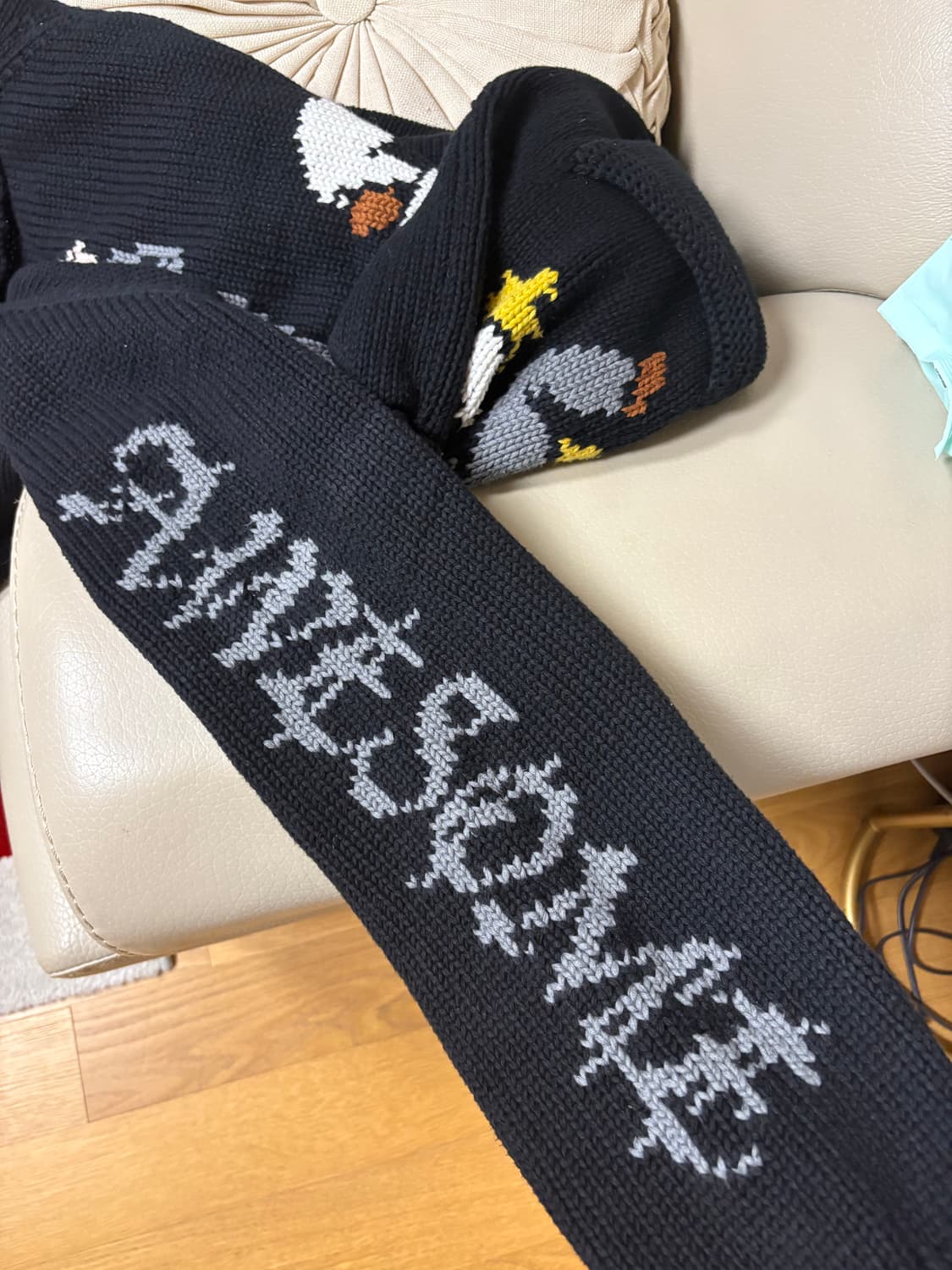 퍼킹어썸 니트 코위찬 가디건 L 상품이미지3