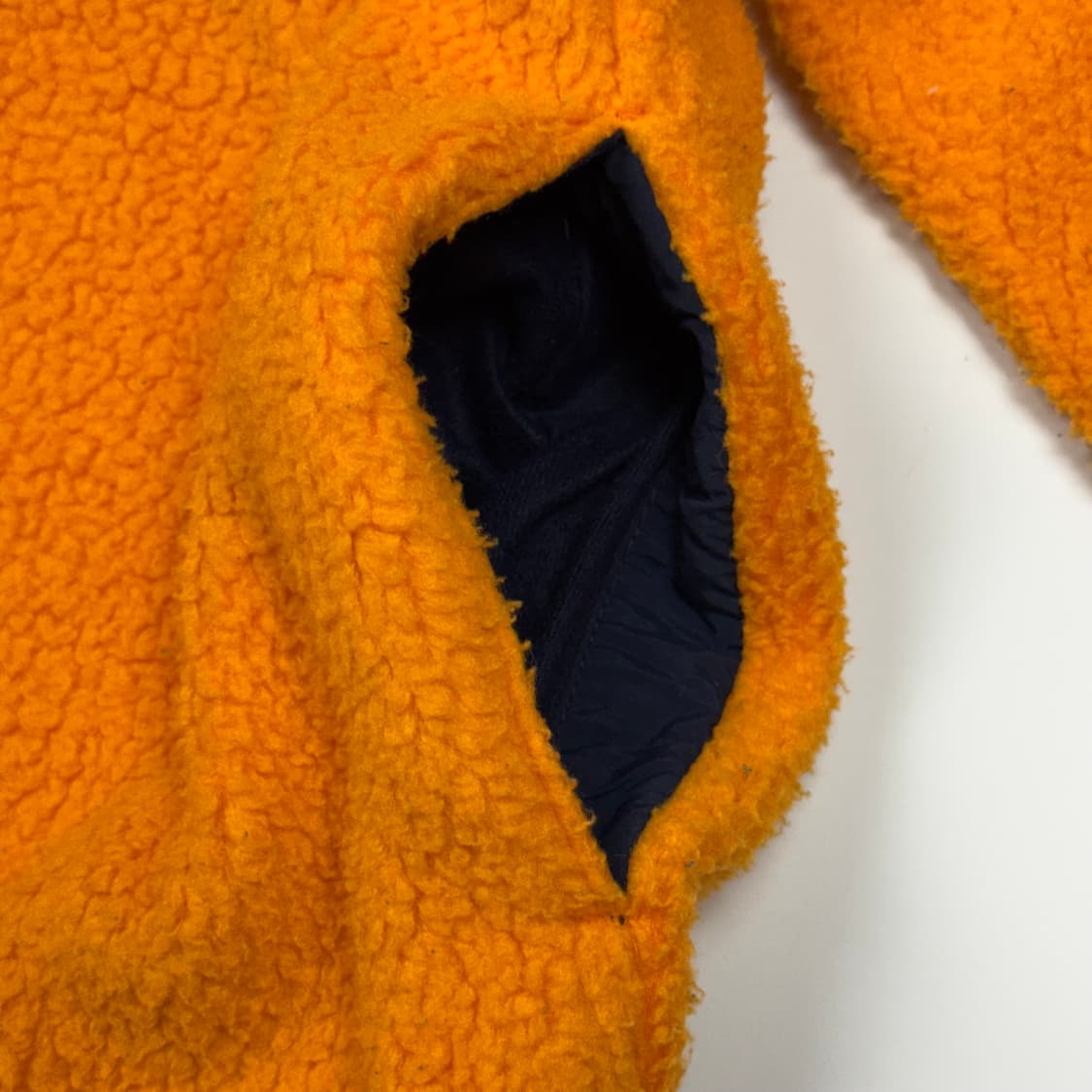 (105) 80s 엘엘빈 헤비 플리스 풀오버 옐로우 상품이미지6