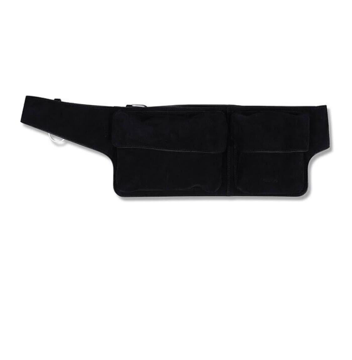 리포스 스웨이드 벨트백 블랙 상품이미지5