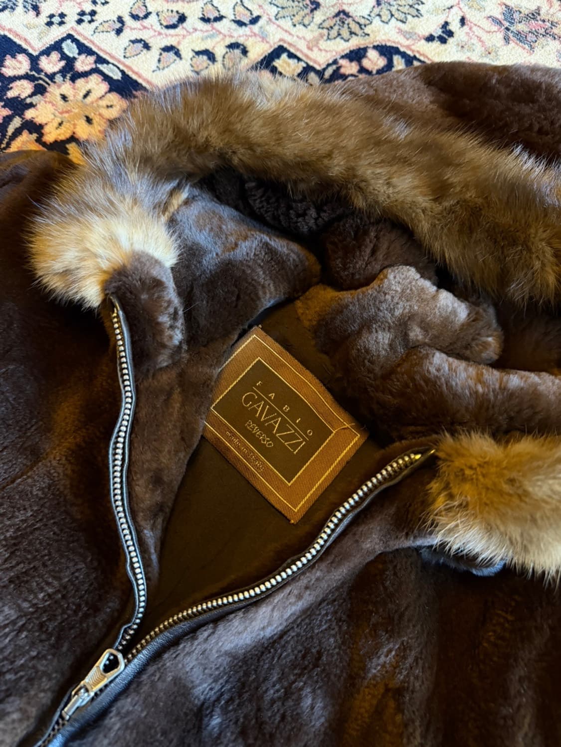 FABIO GAVAZZI 래빗퍼 모피자켓 여성66-77 상품이미지3
