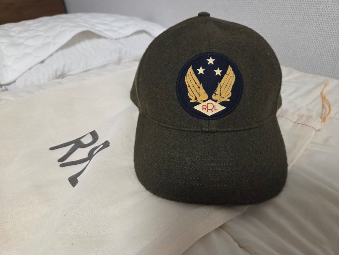 더블알엘 로고 울 블렌드 펠트 볼 캡 상품이미지1