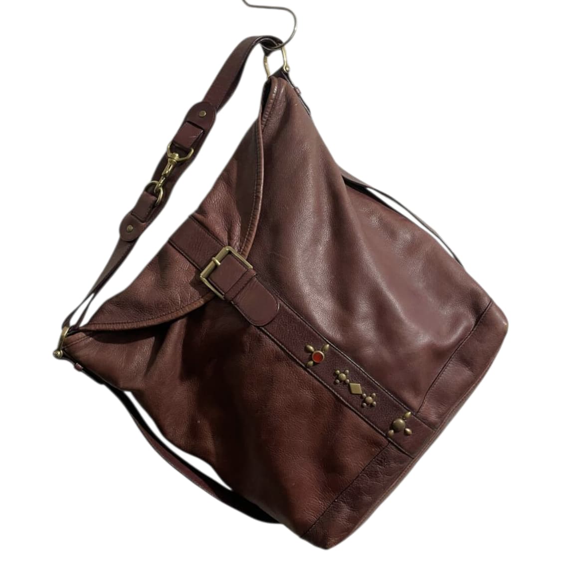 랄프로렌 레더 에스닉 빈티지 호보백 더블알엘 x 상품이미지6