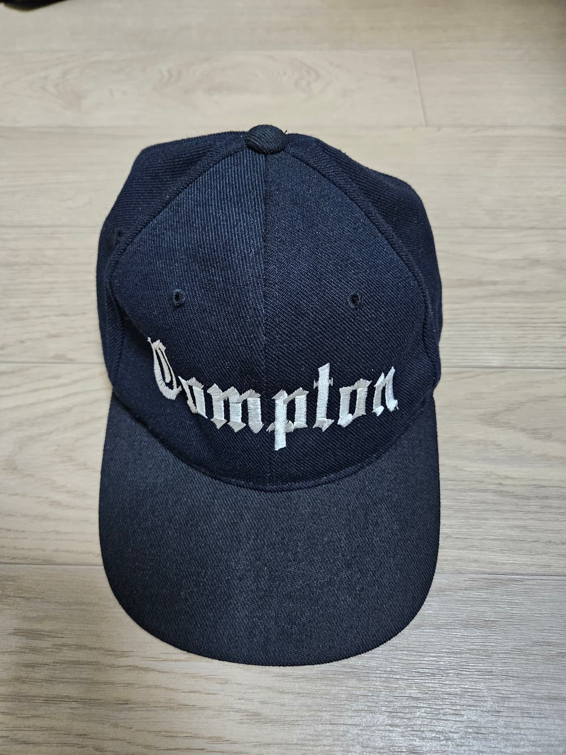 빈티지 Compton 볼캡 블랙 상품이미지1