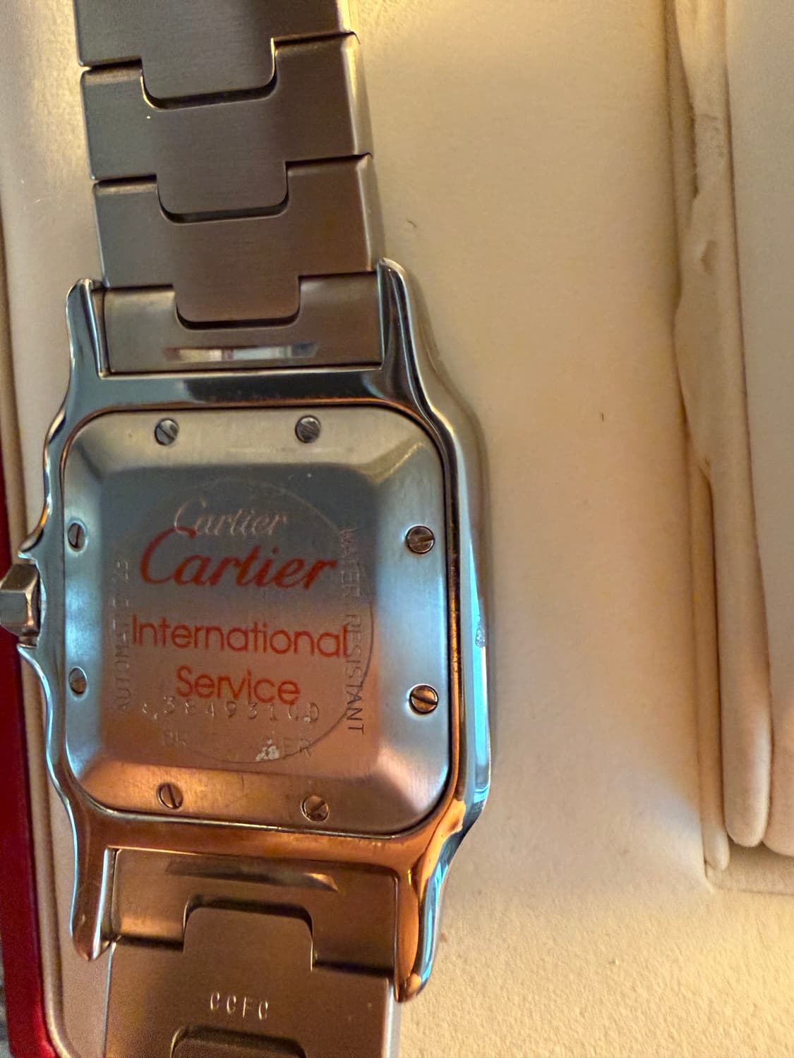 까르띠에 산토스 갈베 콤비 LM  상품이미지3