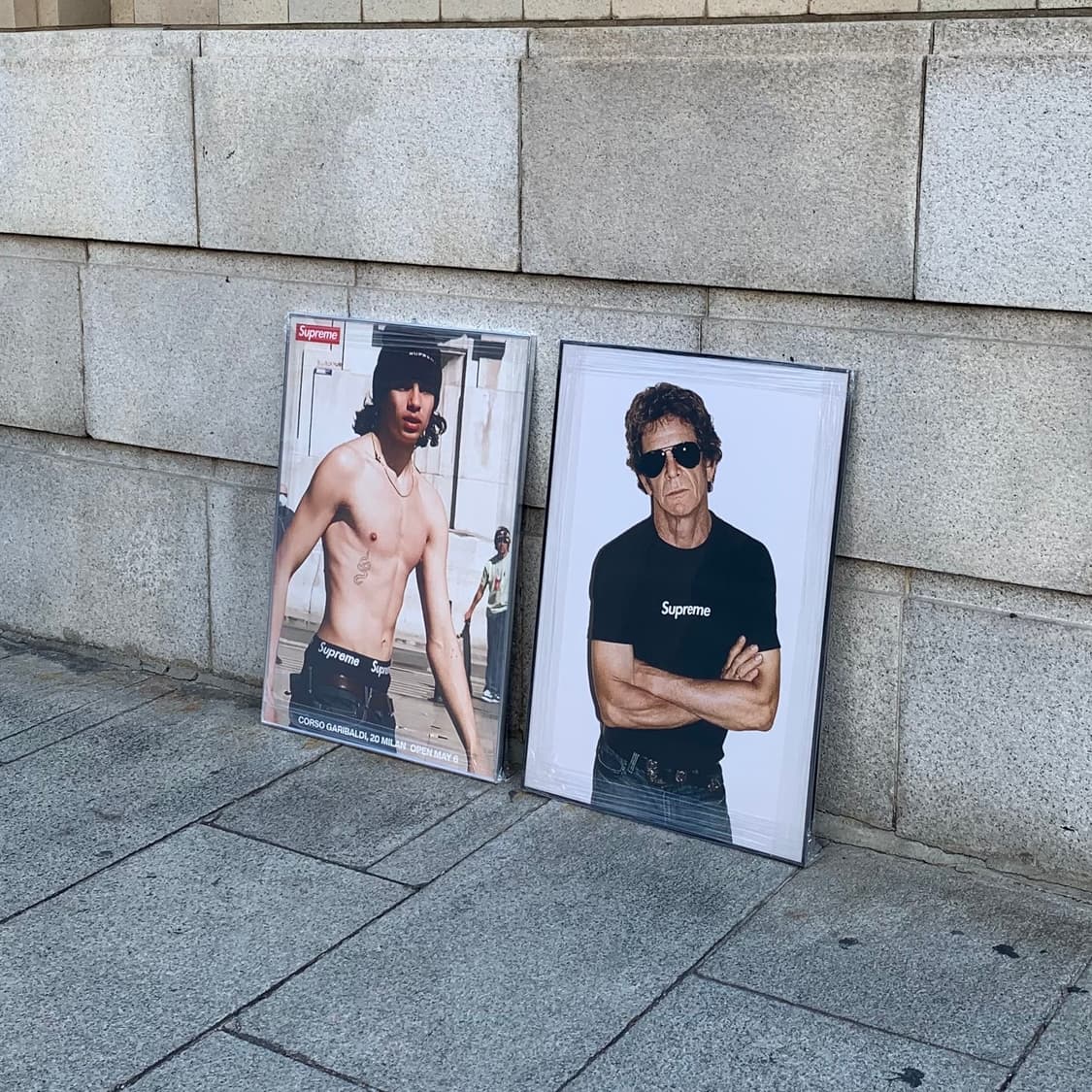 슈프림 루리드 포스터 정품 (액자포함) Supreme lou reed 상품이미지2