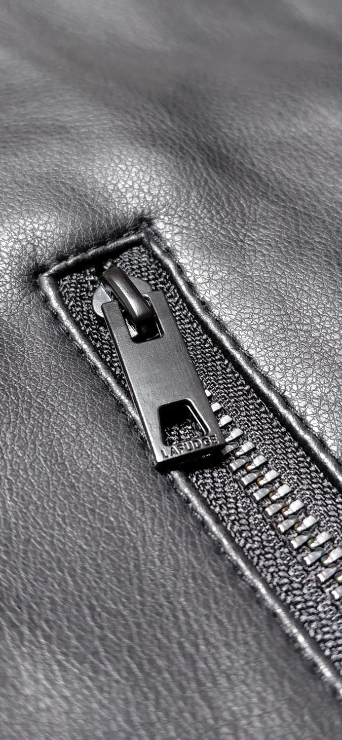 [S/남녀공용] 라퍼지스토어 버핑레더 미니멀 퀼팅 자켓 상품이미지4