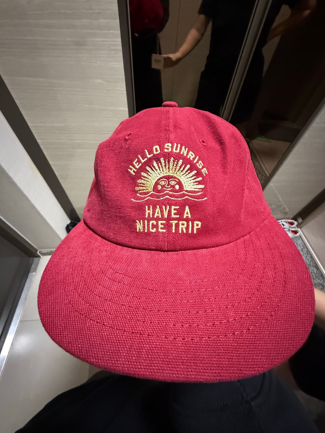 헬로선라이즈 모자(새상품) 상품이미지1