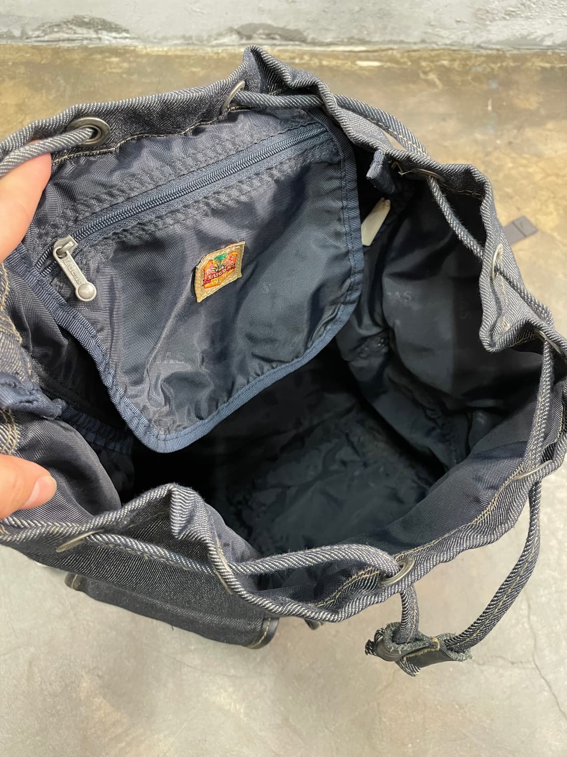 빈티지 루카스 멀티포켓 백팩 상품이미지5