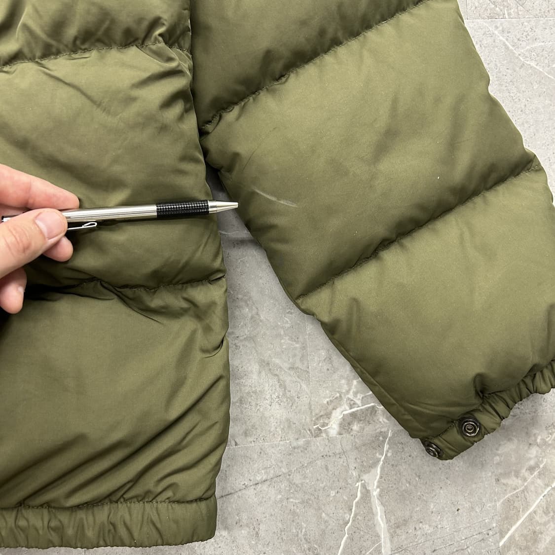 20FW 폴로 랄프 로렌 밀리터리 톤 다운 패딩 올리브카키 상품이미지7