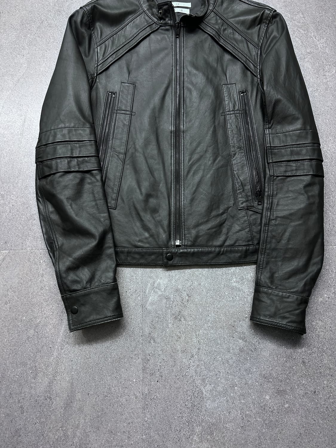 램스킨 엘보우 판넬 자켓 상품이미지6