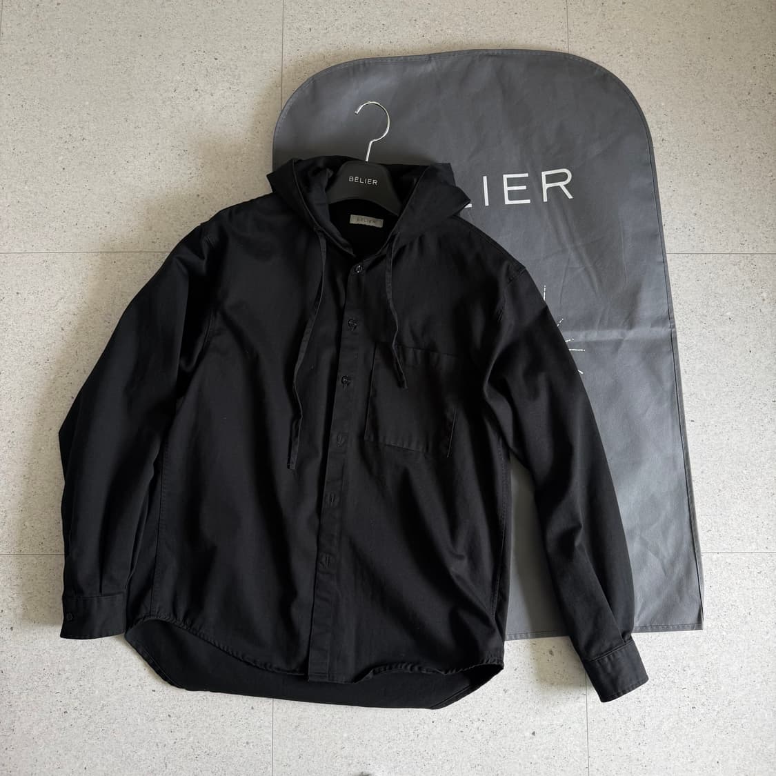 벨리에 어반 후디 자켓 - 블랙 03(95) M 상품이미지1