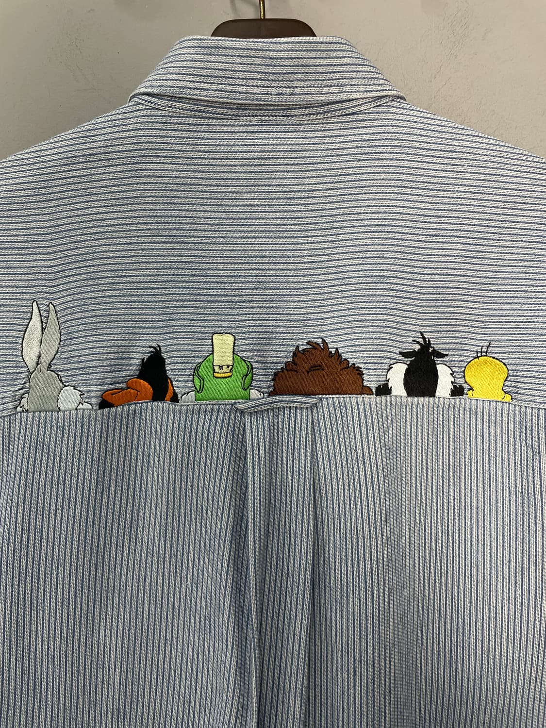 루니툰즈 스트라이프 셔츠 H2272 상품이미지5