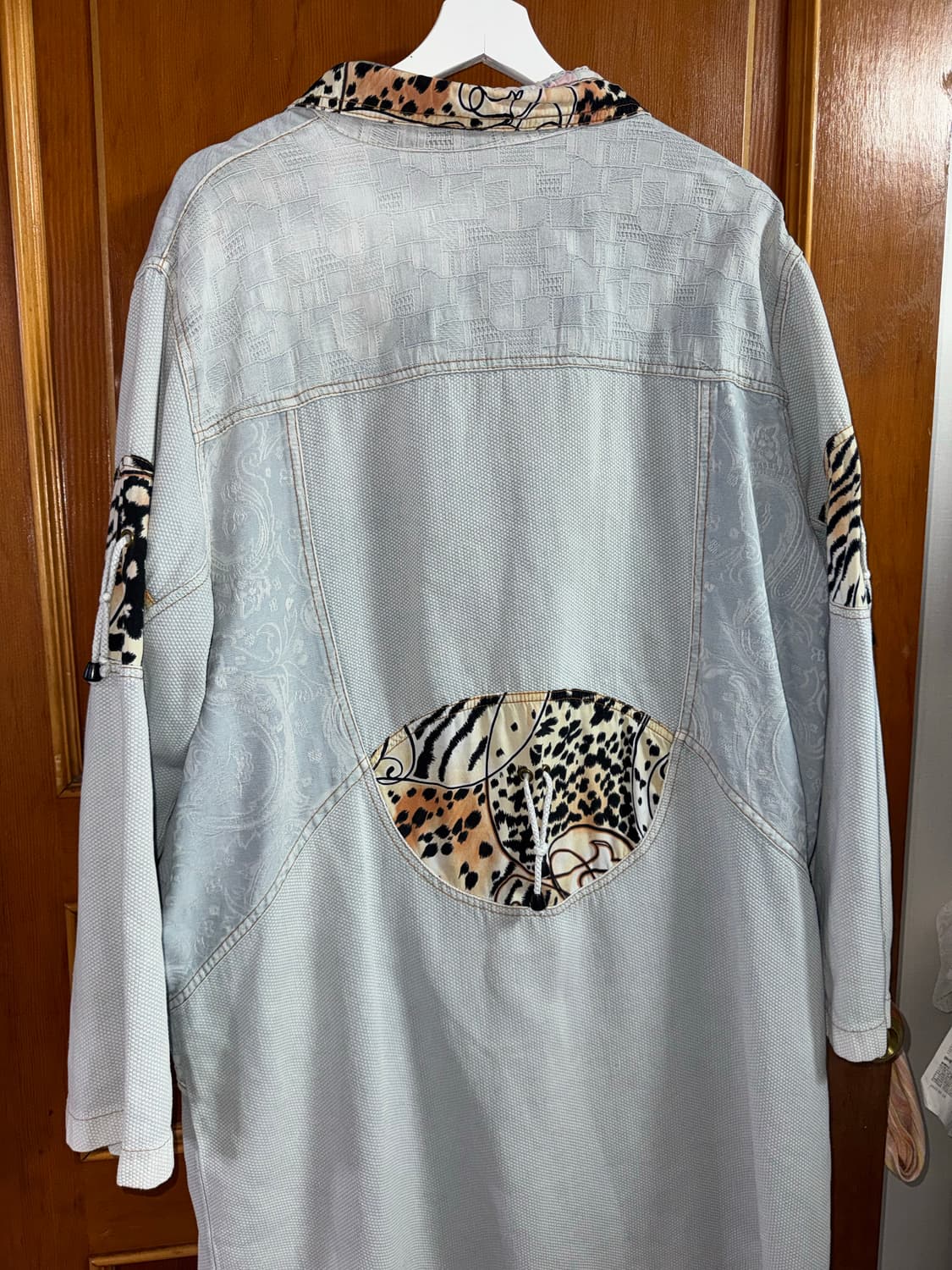 레오파드 포인트 데님 롱 코트 & 원피스 상품이미지10