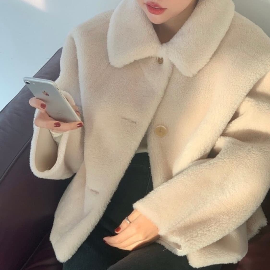 타낫 코드유 퍼자켓 상품이미지1