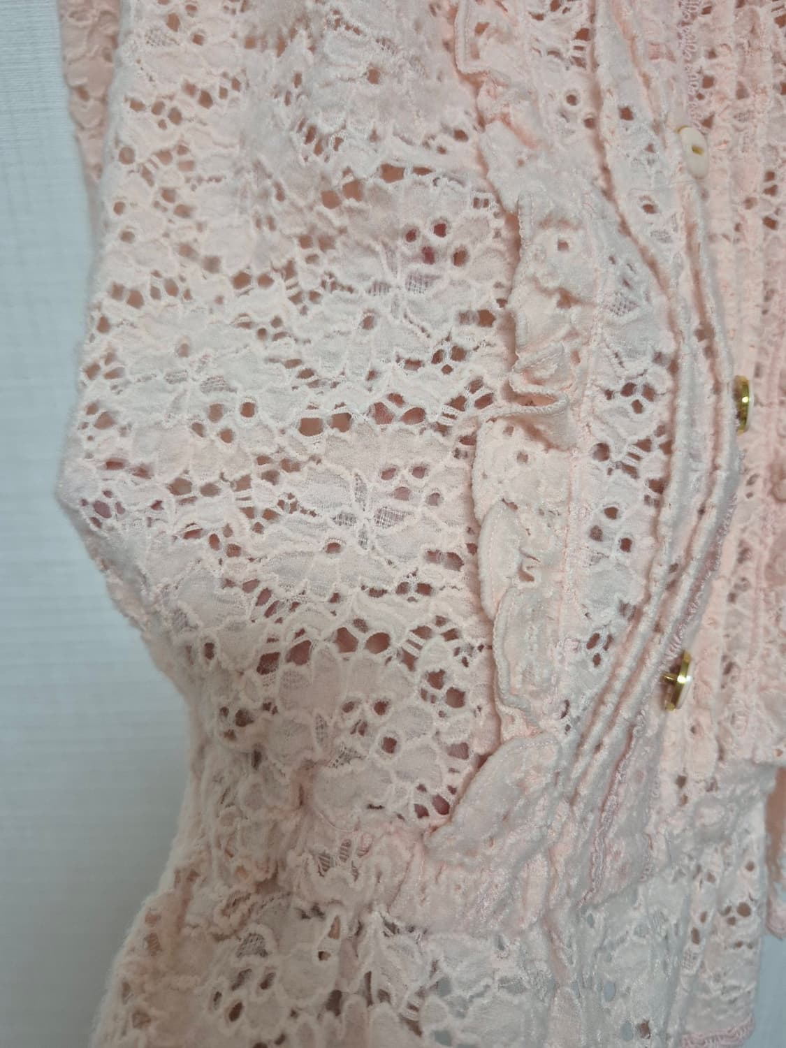 딸기우유 리즈리사 초고전템 히메갸루 오프숄더 기모레이스탑입니다 ♡♡ 상품이미지3