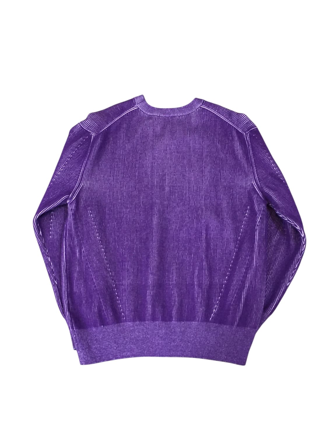 르마드 투톤 사선 라운드 니트 상품이미지2